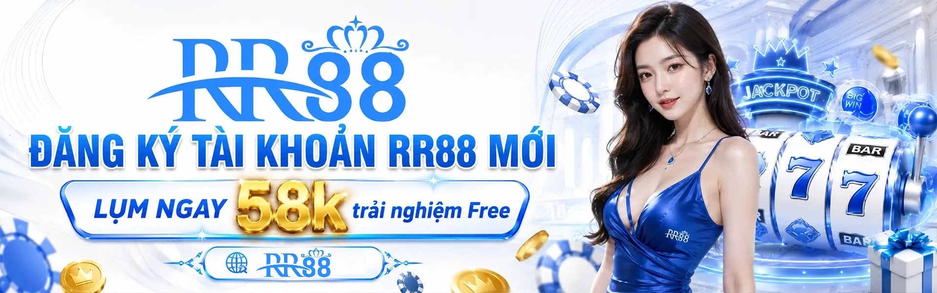Banner giới thiệu Bóng đá, Casino và Nổ hũ trên Rr88